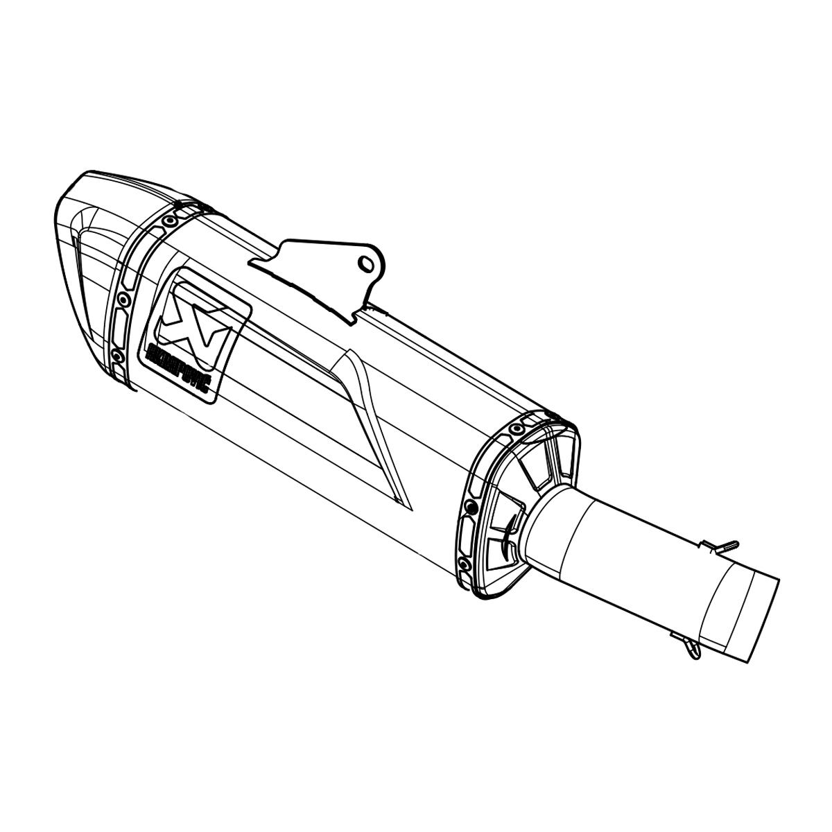 Akrapovic Endschalldämpfer, Evolution Line