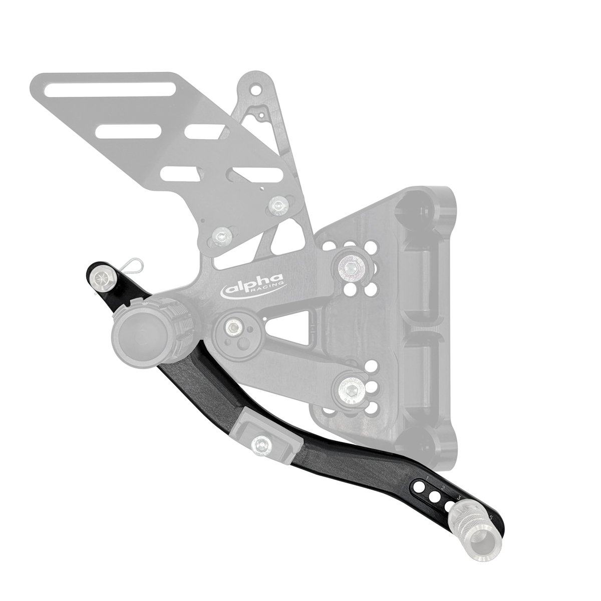 Brake lever Racing Rearset SBK