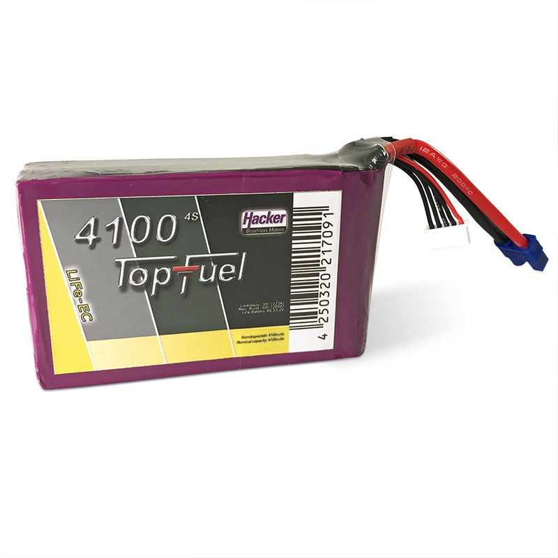 Racing Batterie LiFe-EC 4100mAh 4S TopFuel