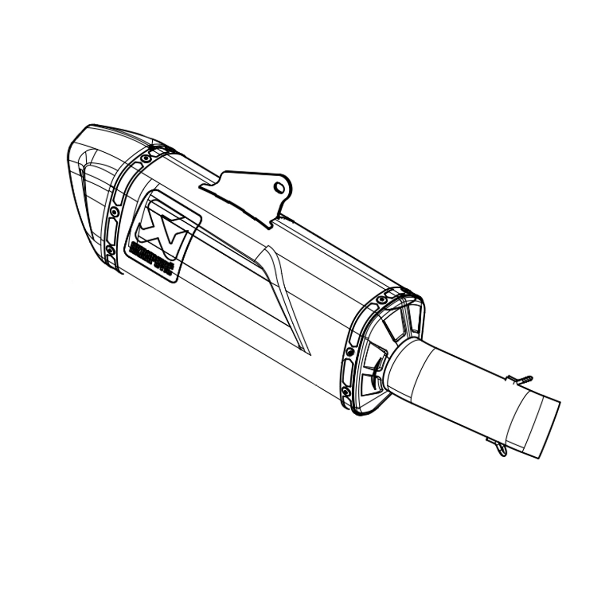 Akrapovic Endschalldämpfer, Evolution Line