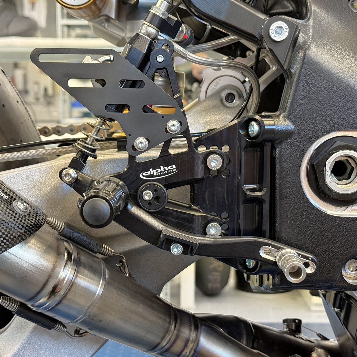 Racing rearset SBK