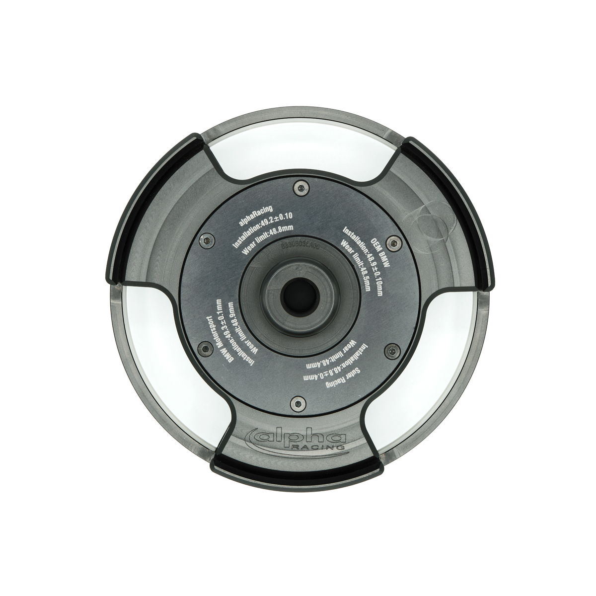 Measuring tool clutch pack