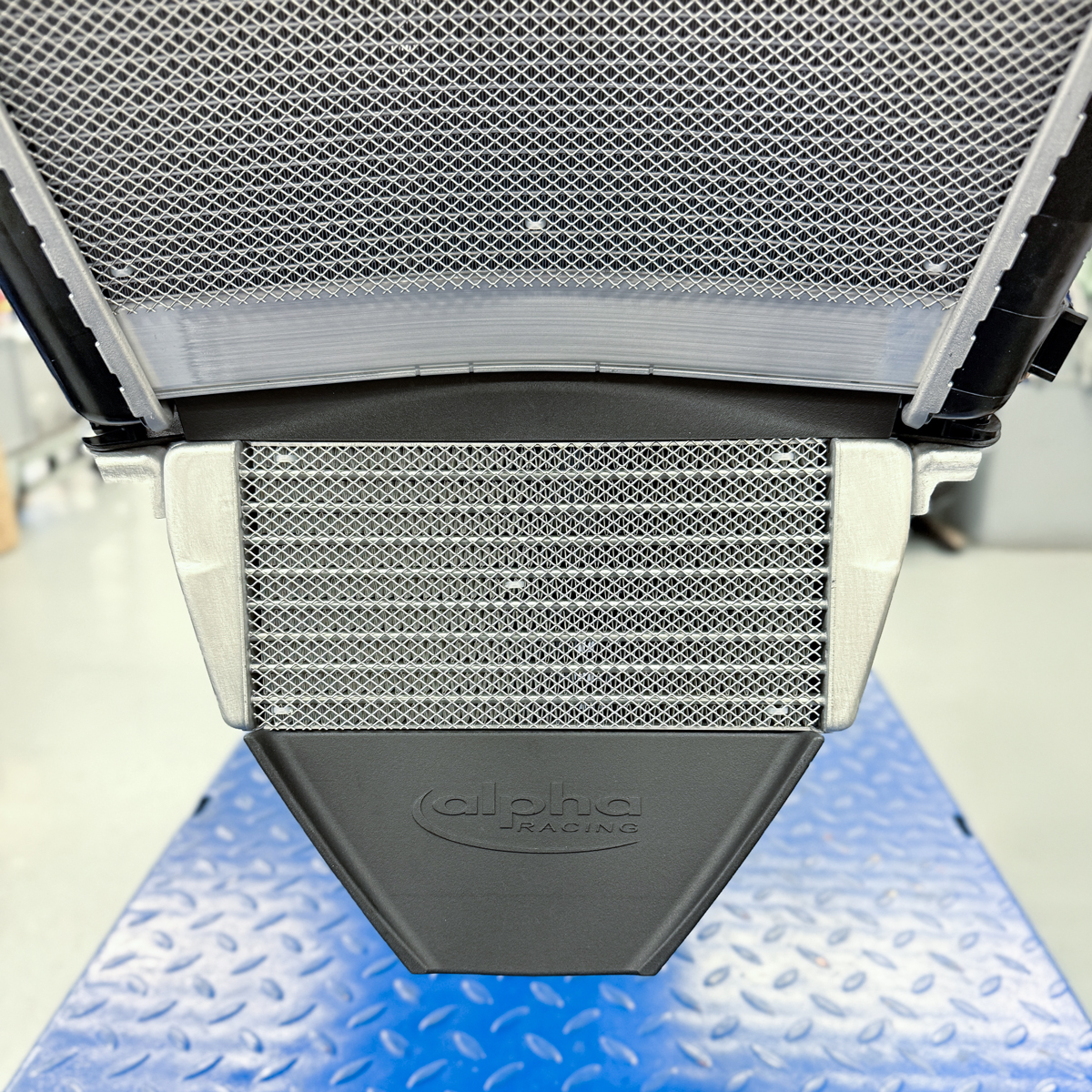 Cover on OEM Radiator