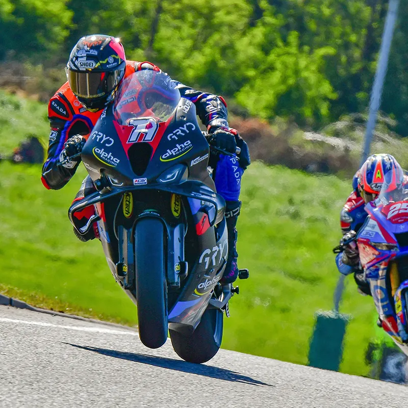 Storm Stacey at the Nort West 200