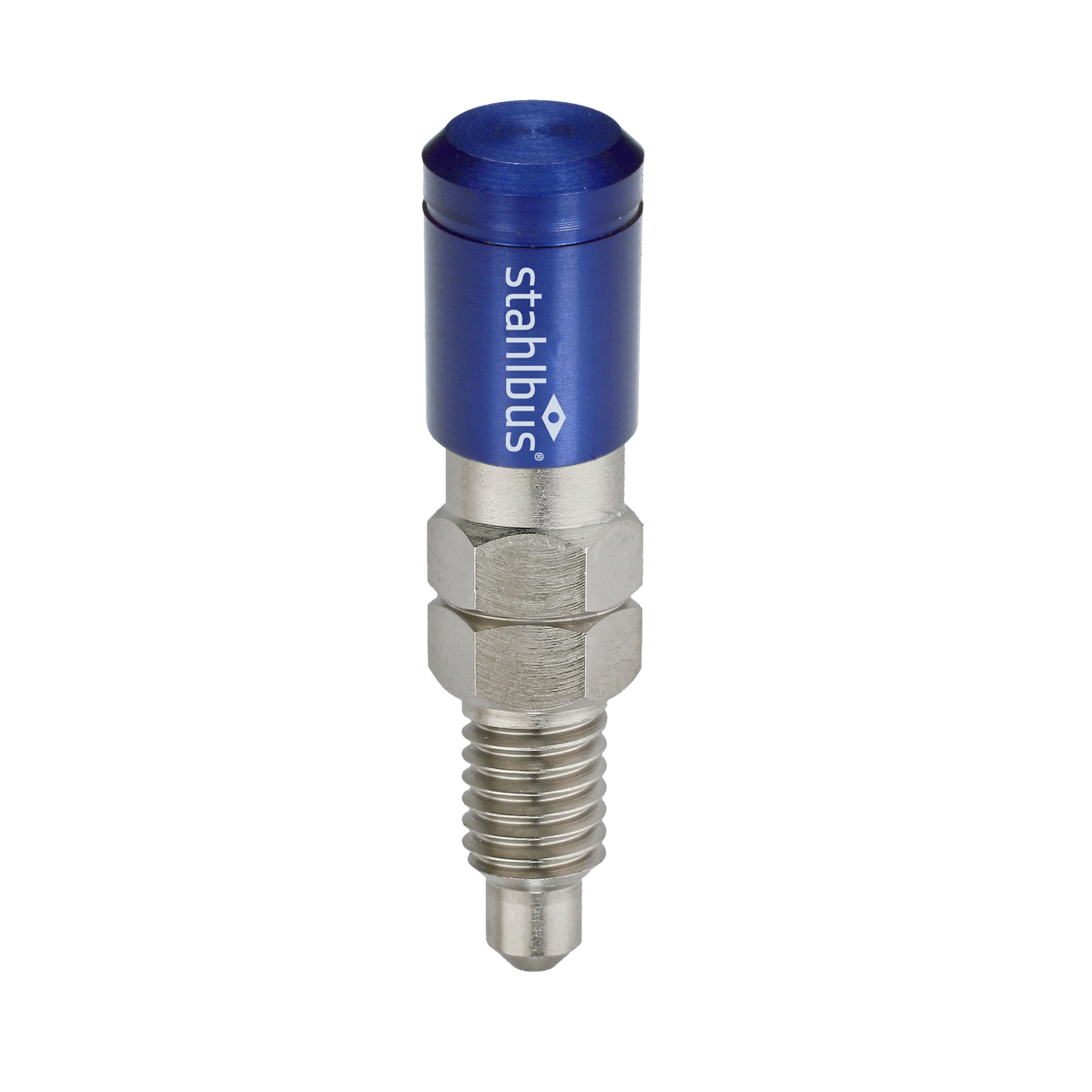 Stahlbus bleeder valve M8x1.25x16 mm, blue