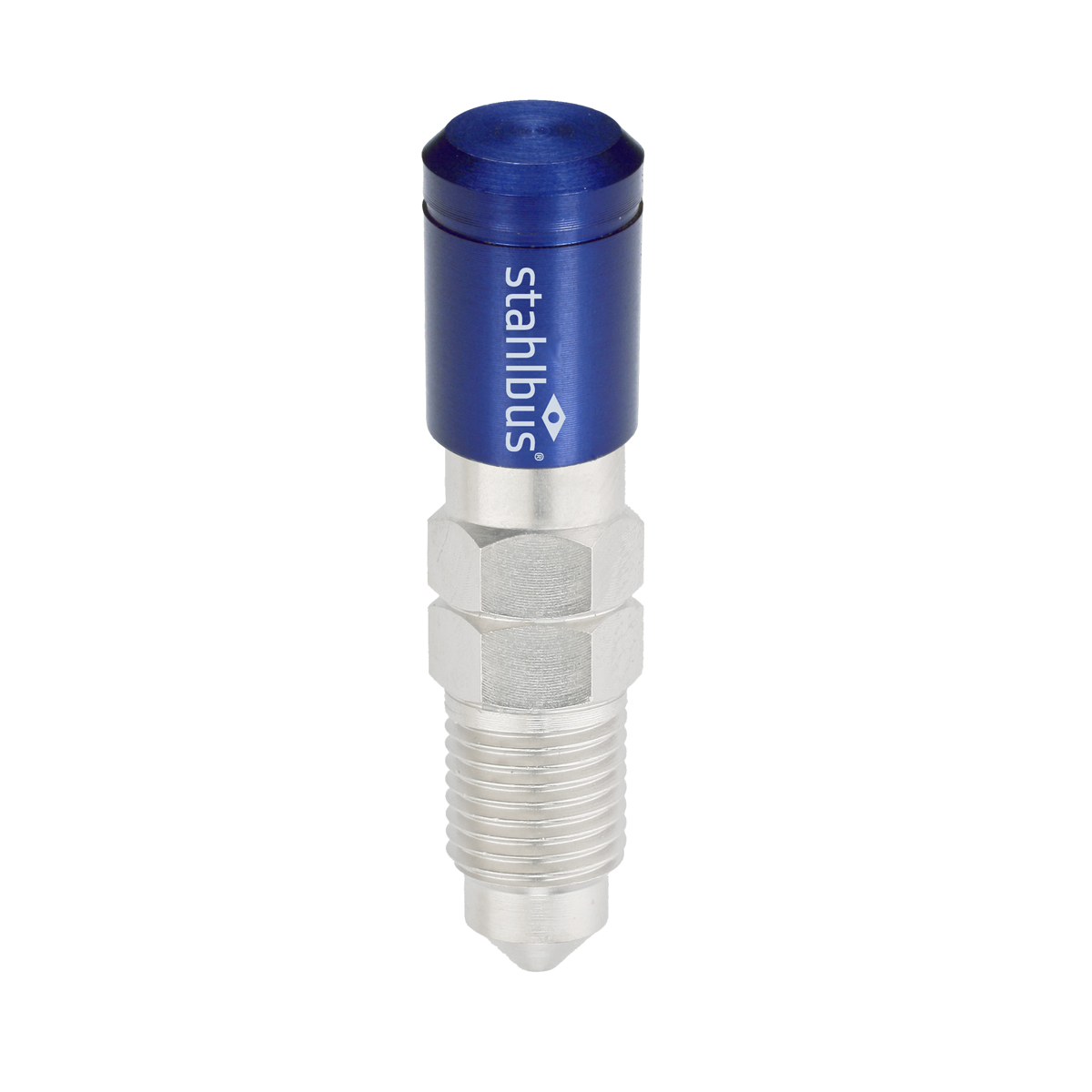 Stahlbus Dust cap bleeder valve, blue