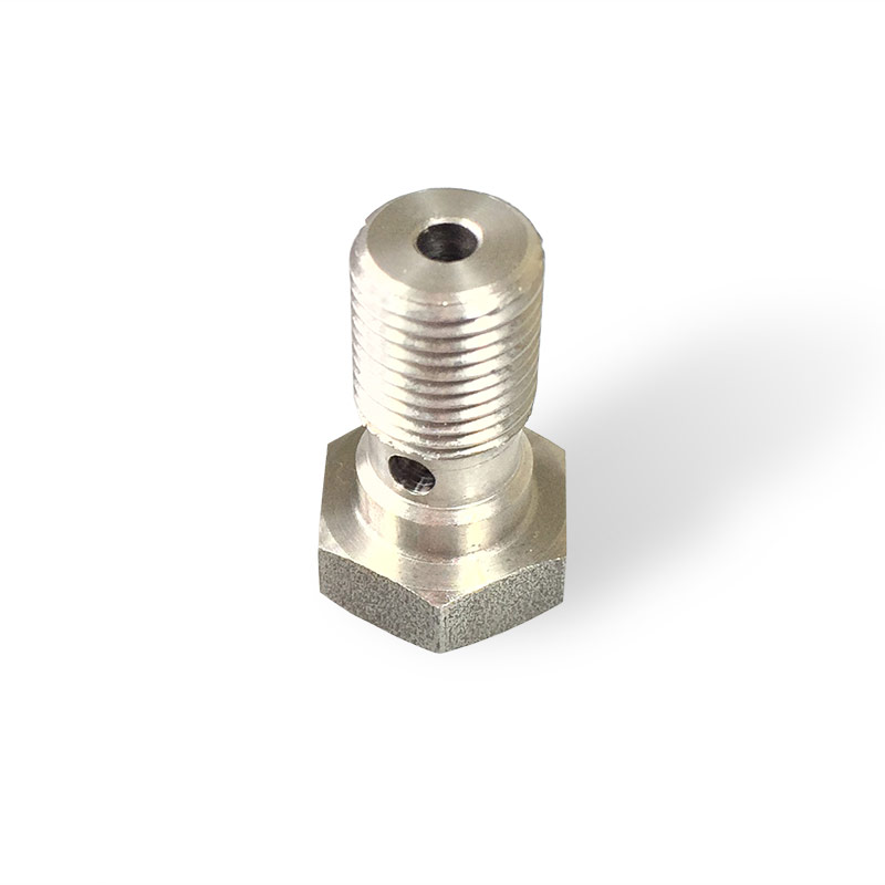 Hollow screw M10x1 stainless steel