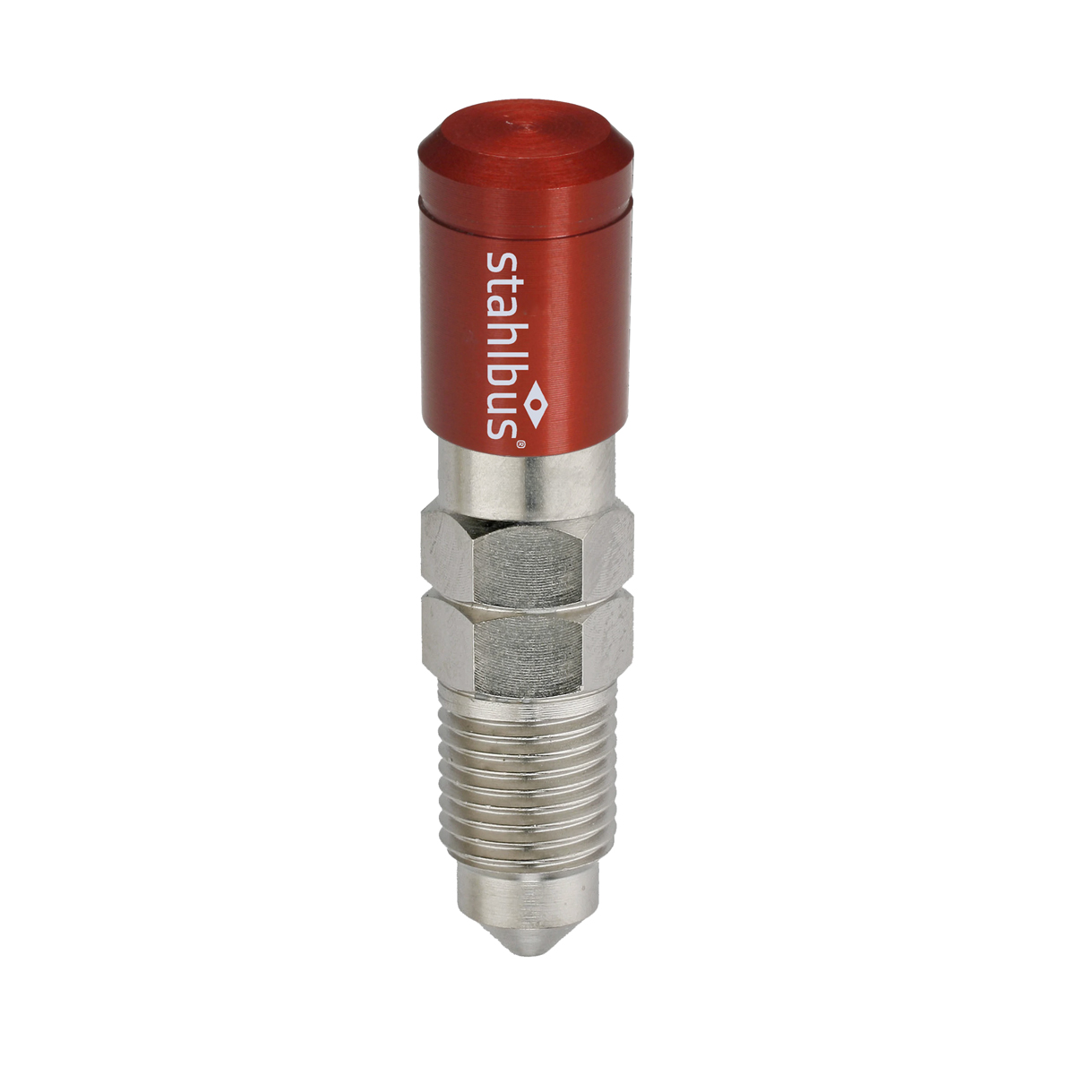 Stahlbus bleeder valve M10x1.0x14 mm, red
