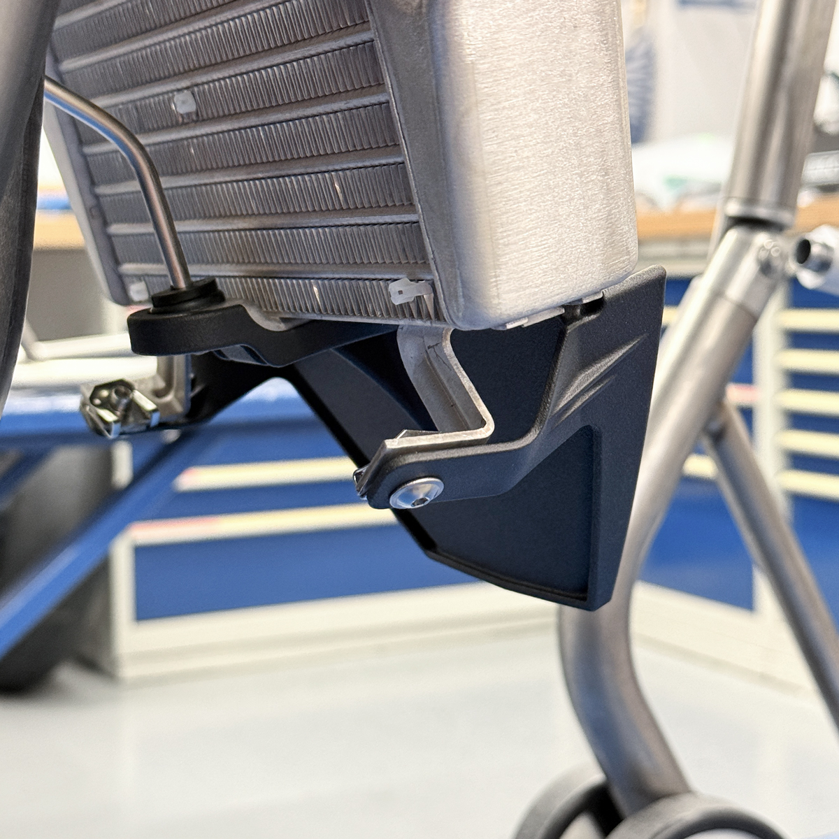 Cover on OEM Oil cooler