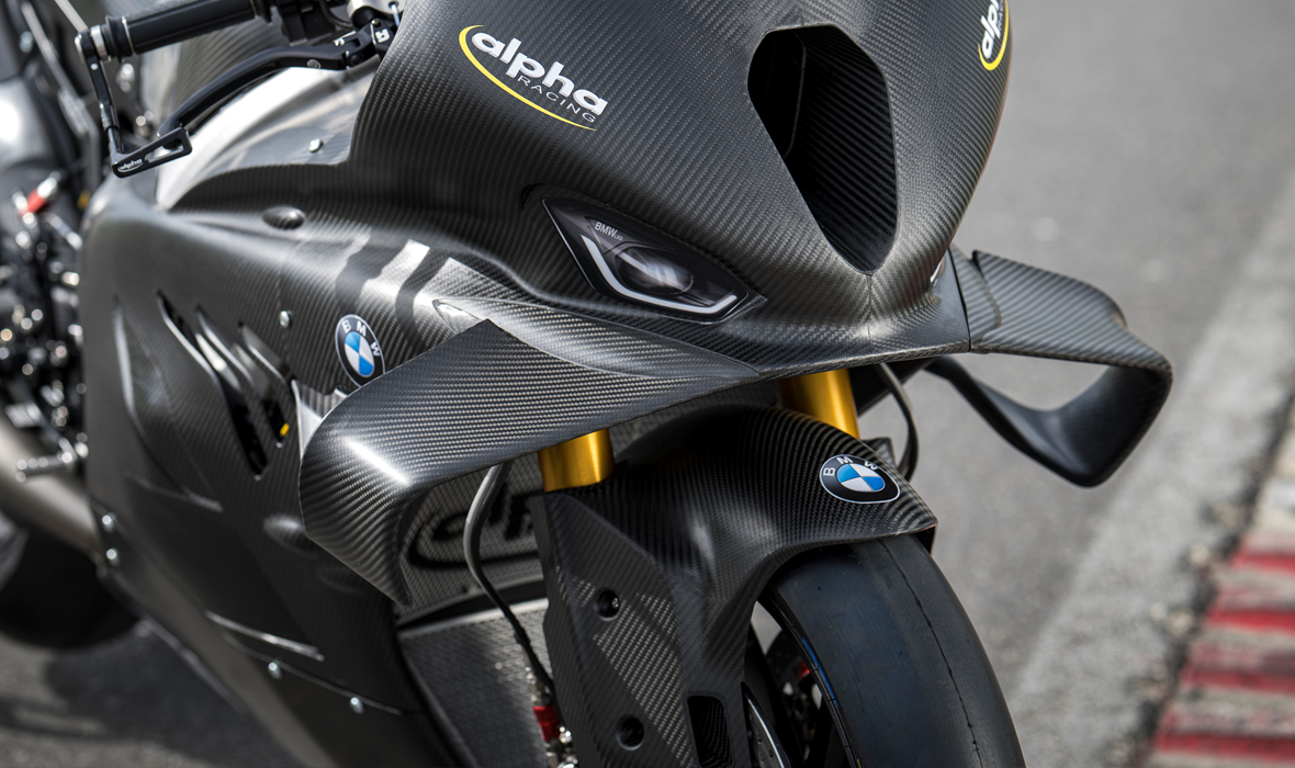 BMW M 1000 RR Customer Racing Superbike built by alpha Racing