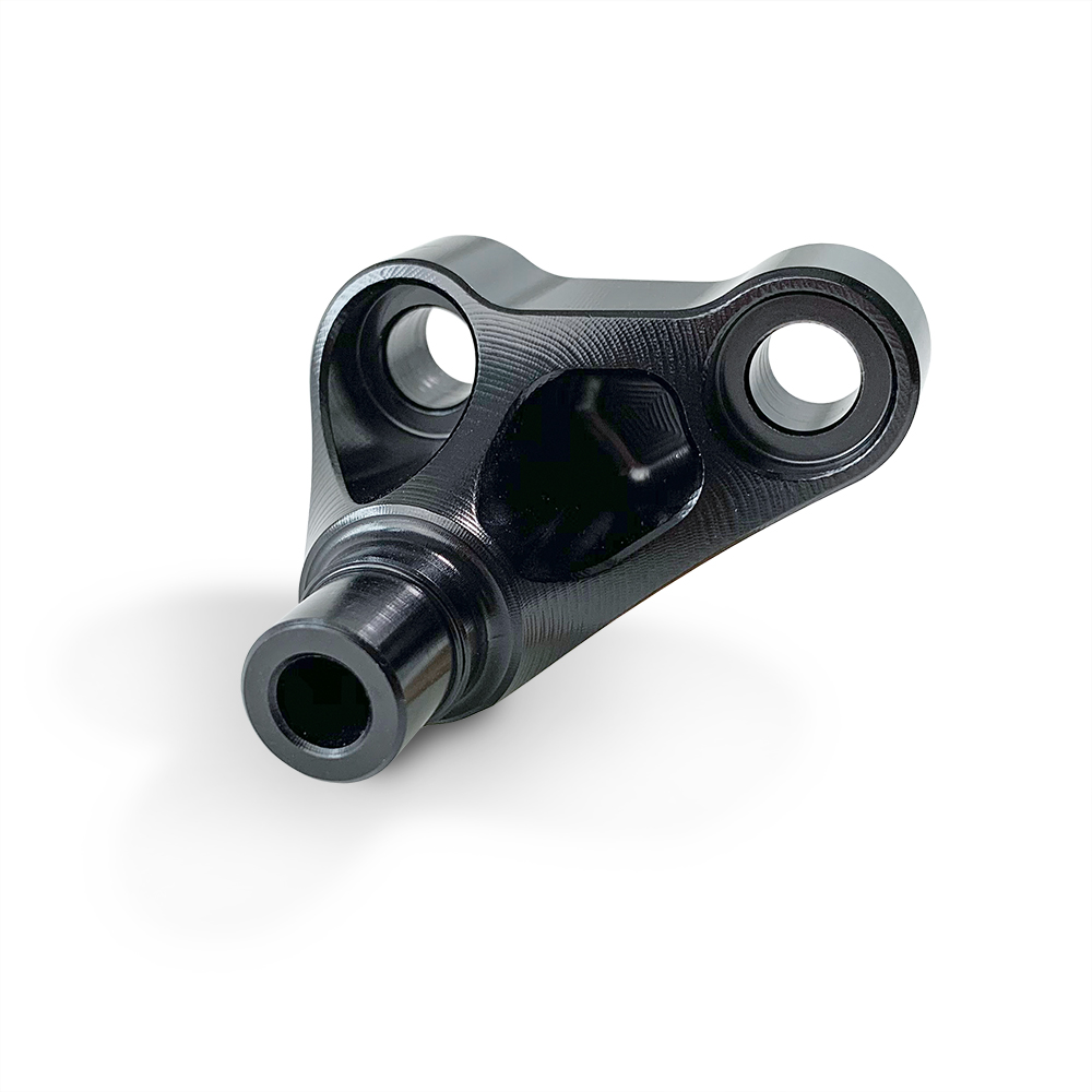 Gearshift lever support racing rearset, left