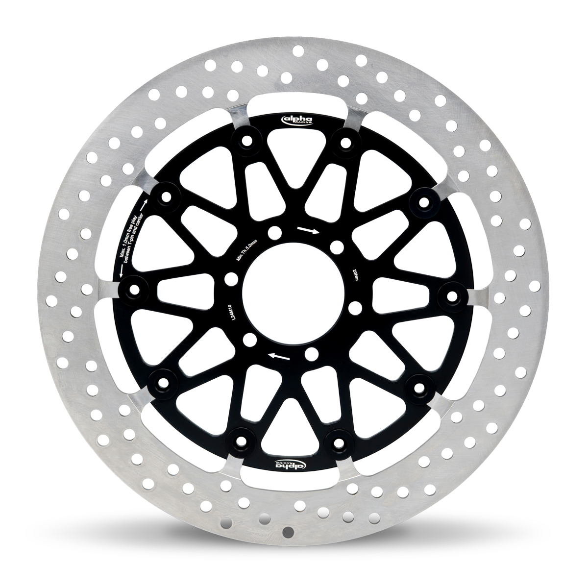 Brake disc 320x5.5, left, S RR 2009-2018